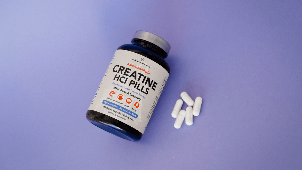 Take Amandean Creatine HCI Pills For Better Health