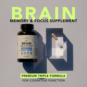 Brain Health Supplement (90 Veggie Capsules)