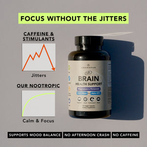 Brain Health Supplement (90 Veggie Capsules)