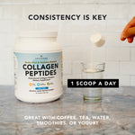 Collagen Peptides Powder, 500g - Grass-Fed, Type I & III