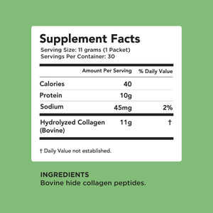 Collagen Peptides 30 Individual Packets Collagen Amandean