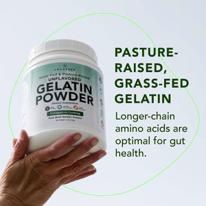 Premium Grass-Fed Gelatin Powder (1kg) Gelatin Amandean