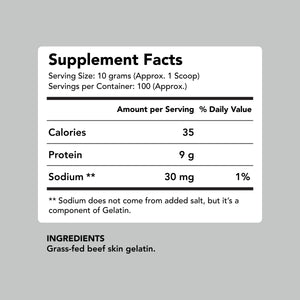 Premium Grass-Fed Gelatin Powder (1kg)