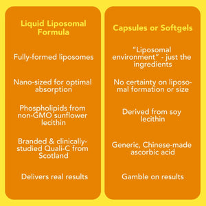 Premium Liposomal Vitamin C (6oz) - Liquid Formula Amandean
