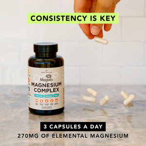 Magnesium L-Threonate Complex With Magtein (90 Veggie Capsules) Magnesium Amandean