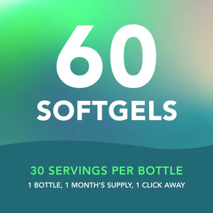 Vegan Omega-3 500mg Capsules Amandean 60 count