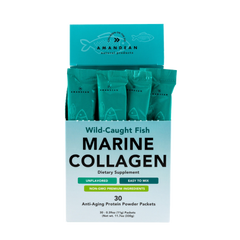 Wild-Caught Marine Collagen - 30 Individual Stick Packs