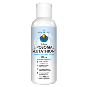 Premium Reduced Liposomal Glutathione (4oz) - The Body's Master Antioxidant Amandean