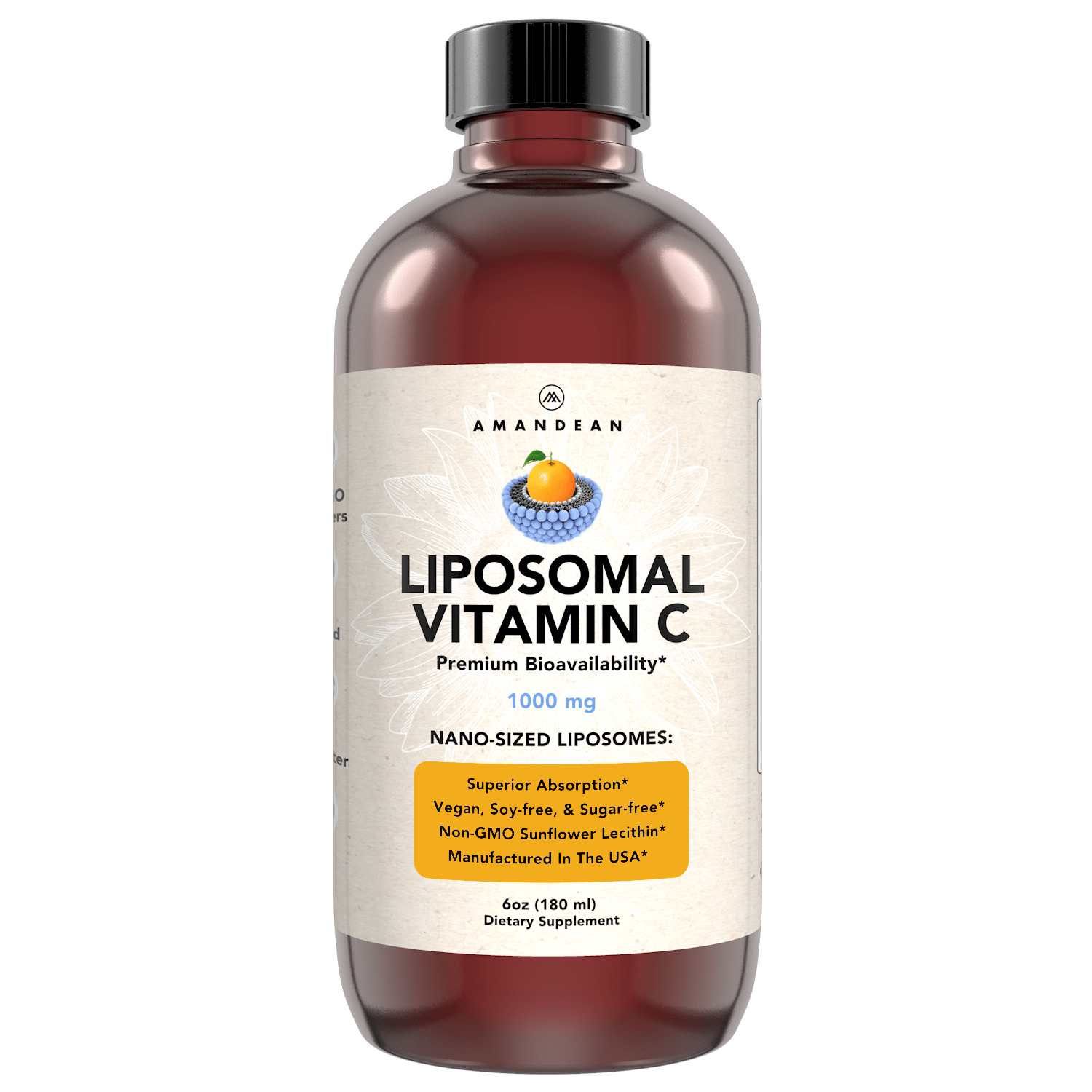 Premium Liposomal Vitamin C (6oz) - Liquid Formula