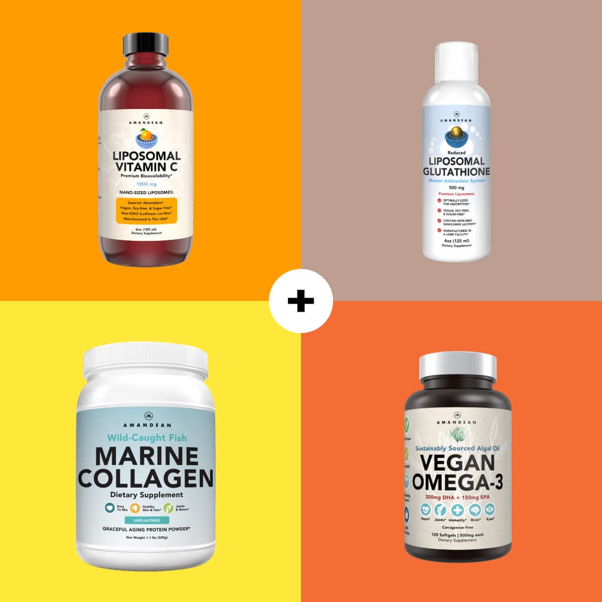 Premium Liposomal Vitamin C (6oz) - Liquid Formula Amandean 