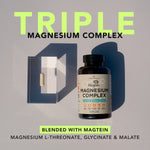 Magnesium L-Threonate Complex With Magtein (90 Veggie Capsules) Magnesium Amandean 