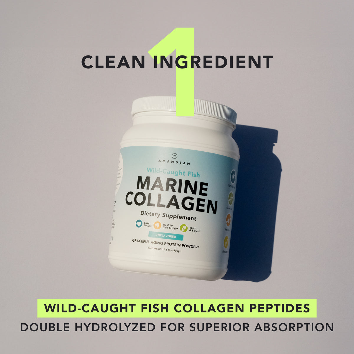 Premium Marine Collagen Powder 17.6 Oz