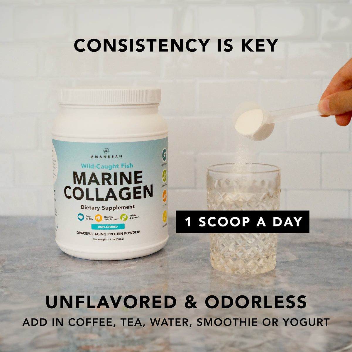 Premium Marine Collagen Powder 17.6 Oz