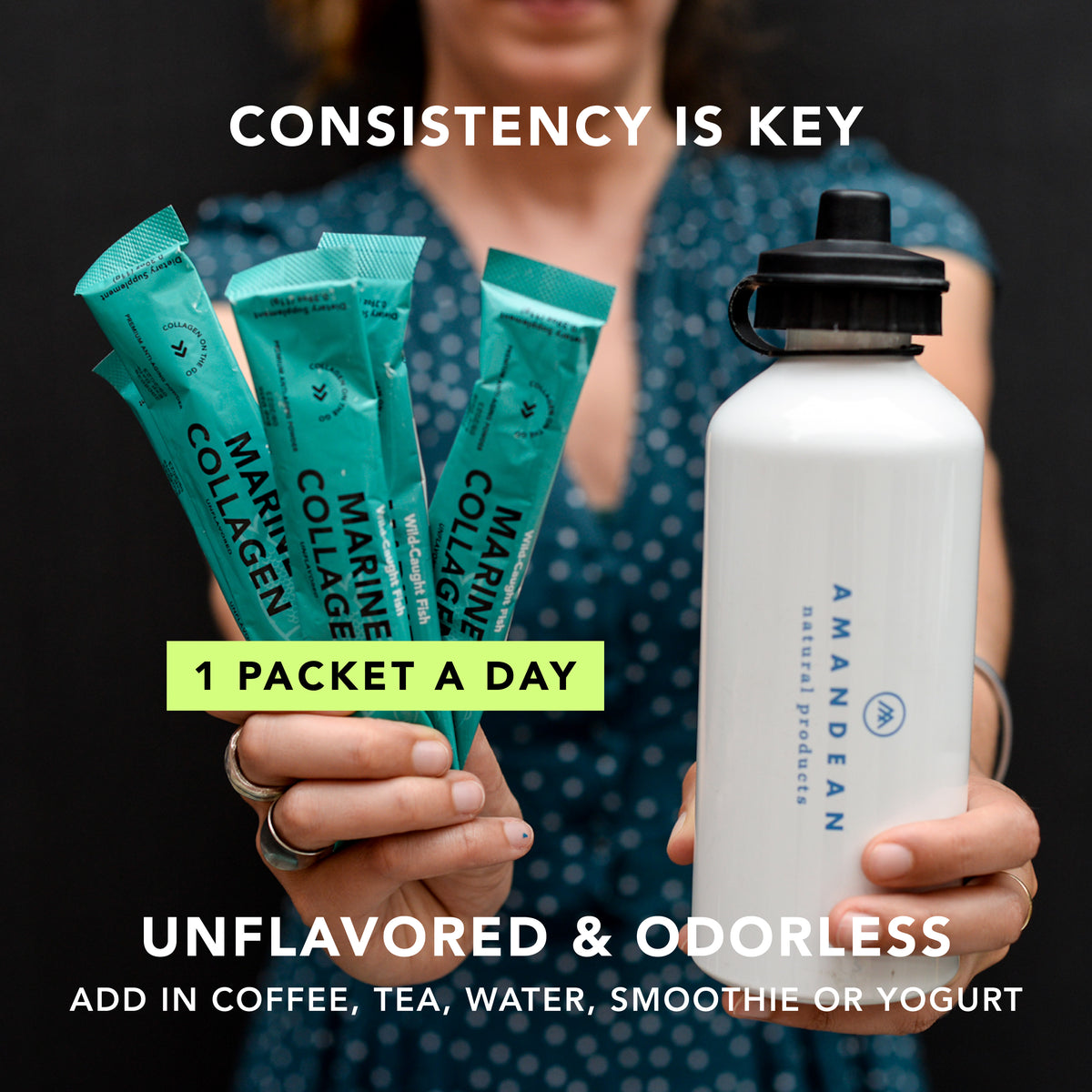 Wild-Caught Marine Collagen - 30 Individual Stick Packs