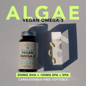 Vegan Omega-3 500mg Capsules Amandean 60 count 